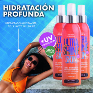 Ultra Shine Skin esencia de Coco para una hidratación profunda